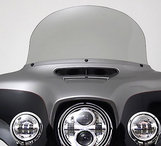 Windshield for HD 2013 and Prior Ultra Classic/Street Glide 12" Light Tint Recurve